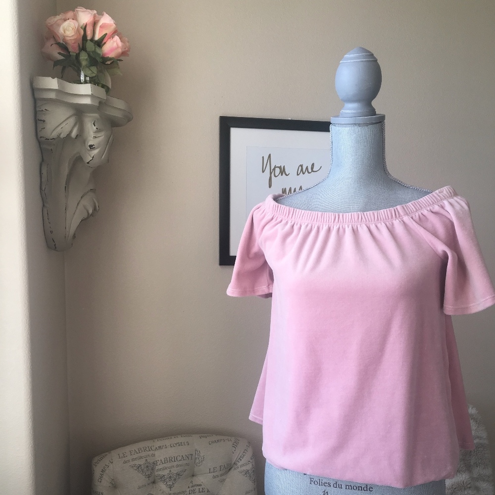 Soft, pink, comfortable, women, short sleeve